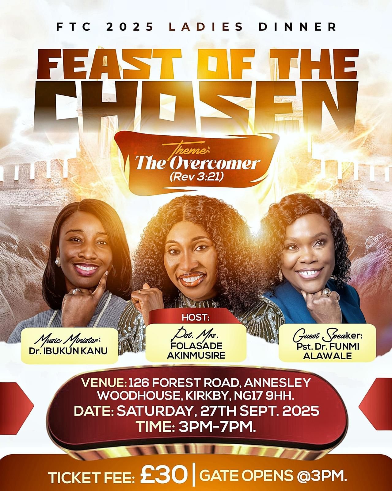 Feast of the Chosen Ladies Dinner (FTC 2025)