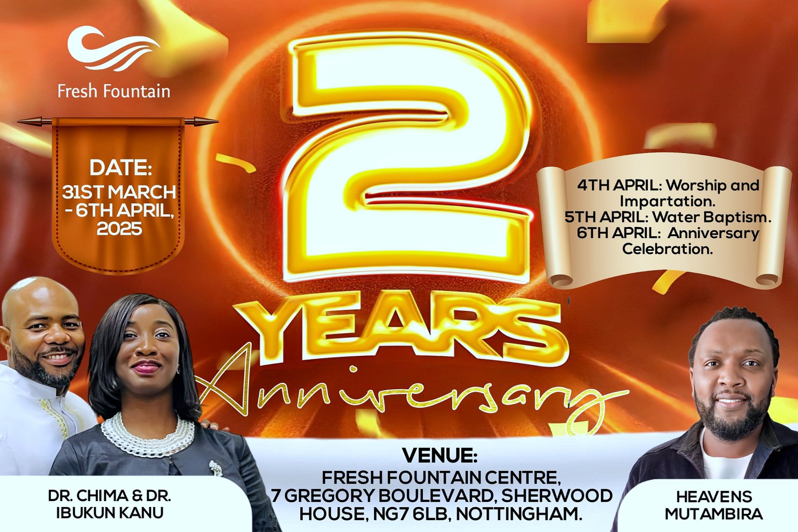 Fresh Fountain 2 Years Anniversary